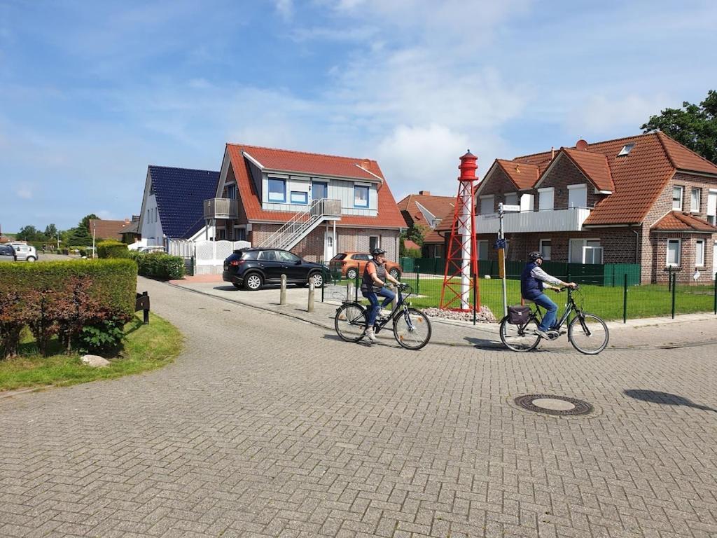 Ferienwohnung Leuchtturm Am Sandstrand Norden Luaran gambar